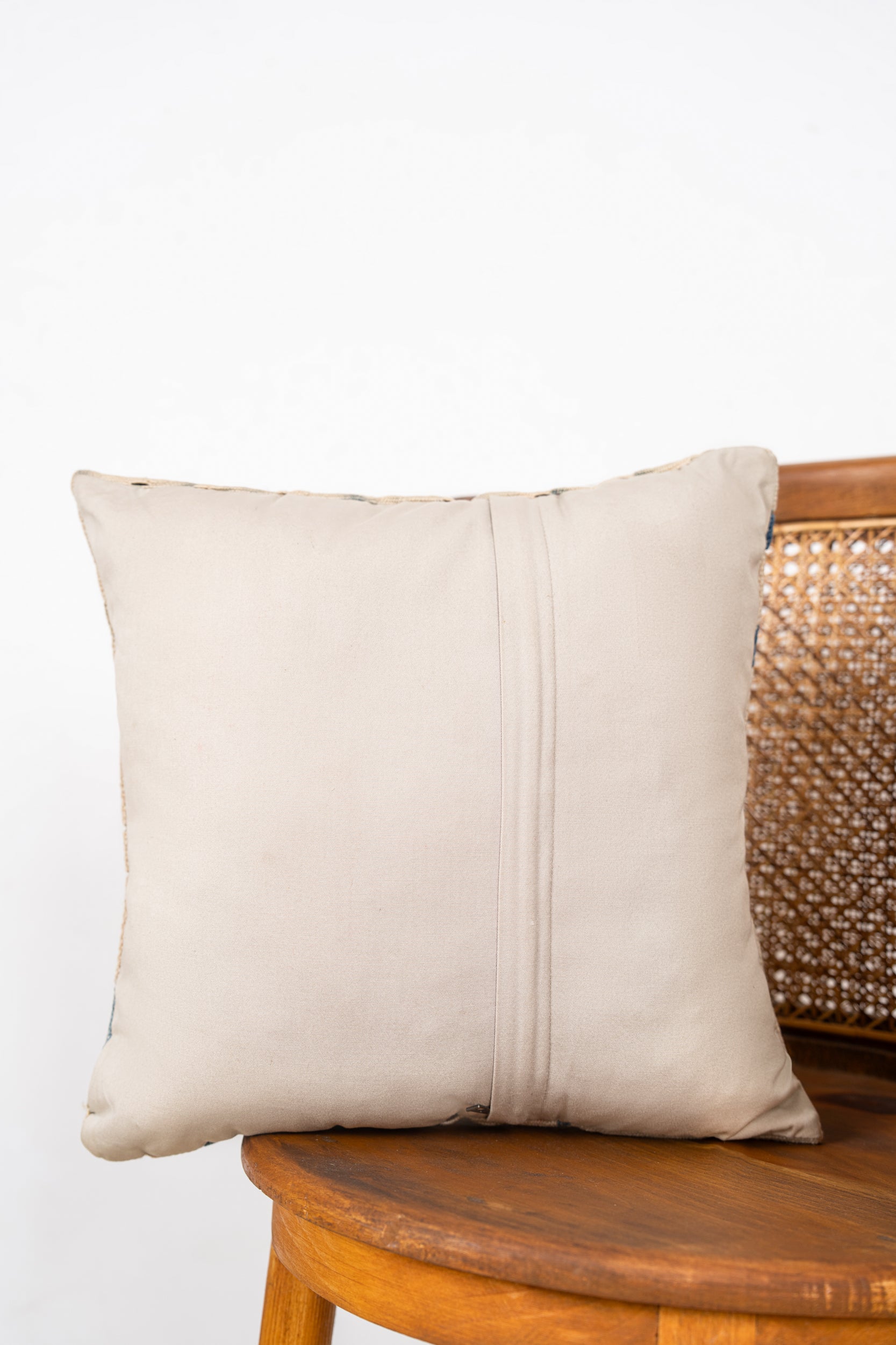 Vintage Turkish Kilim cushion 1'4" x 1'4"