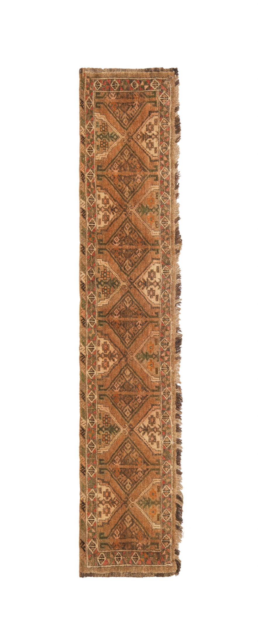 Vintage Turkmen Torba Rug 5'10" x 1'5"