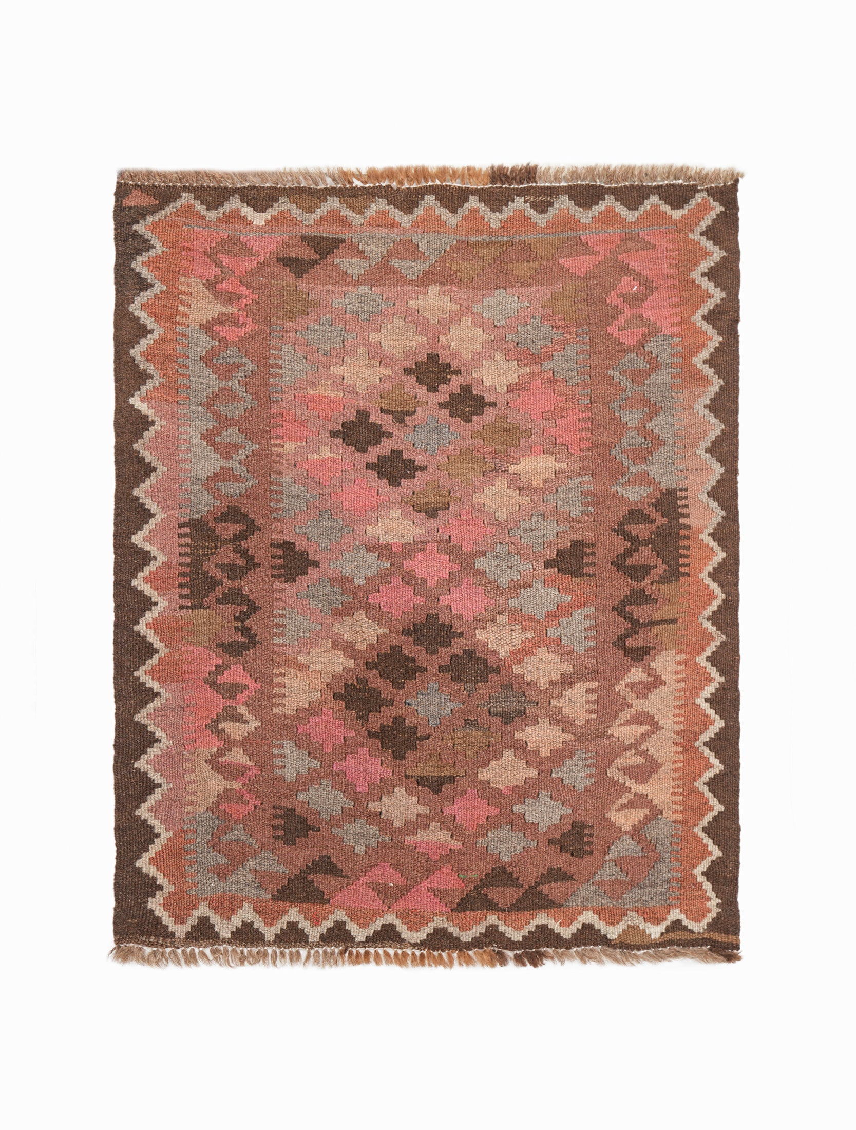 Vintage Afghan Tribal Kilim 2'9" x 2'4"