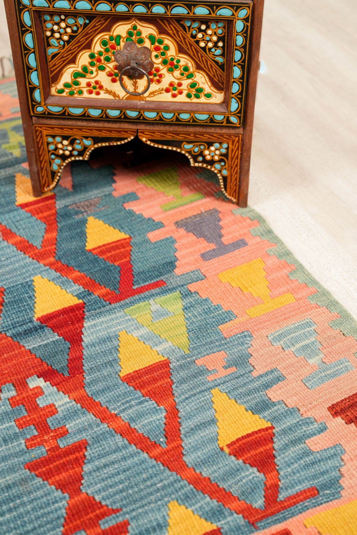 Vintage Turkish Kilim 3'8" x 2'9"