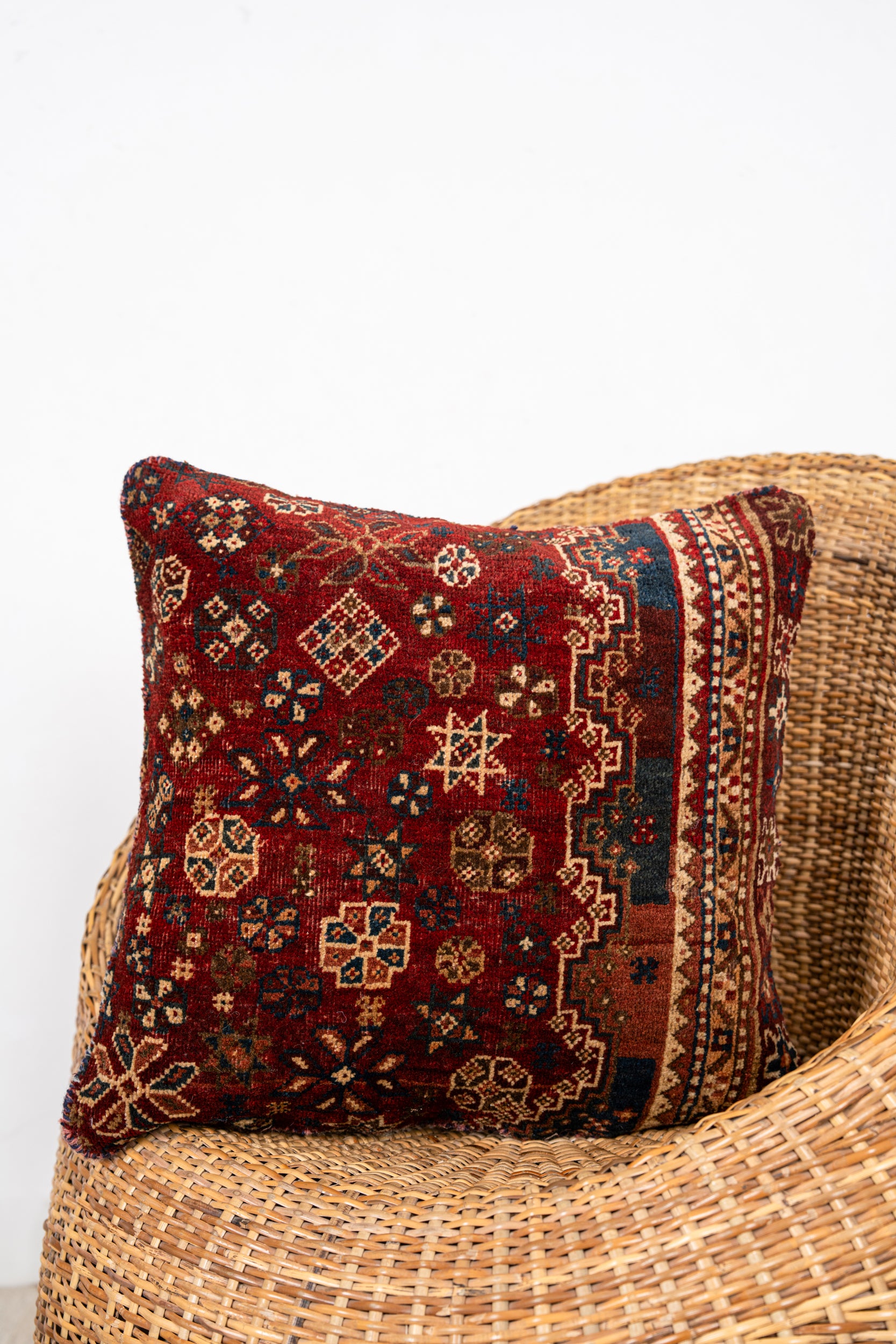 Vintage Rug Cushion 1'9" x 1'8"