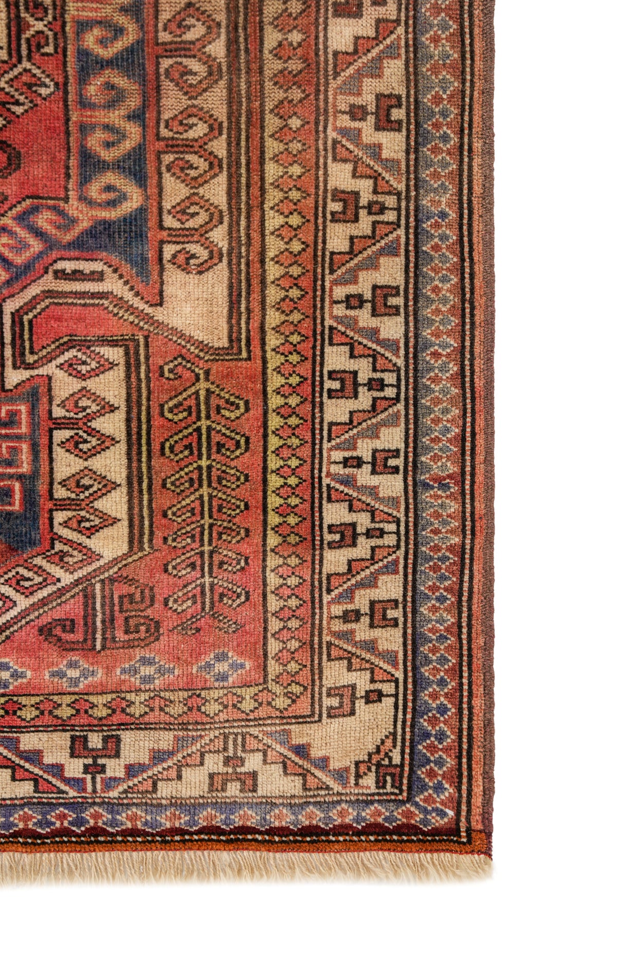 Vintage Turkish Sewan Rug 5'10" X 3'5"