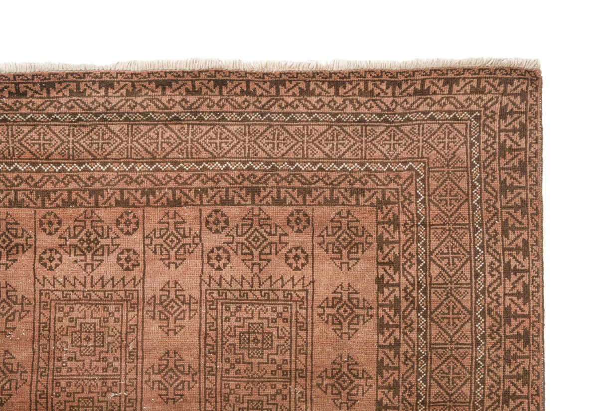 Vintage Turkmen Rug 9'8" x 6'10"
