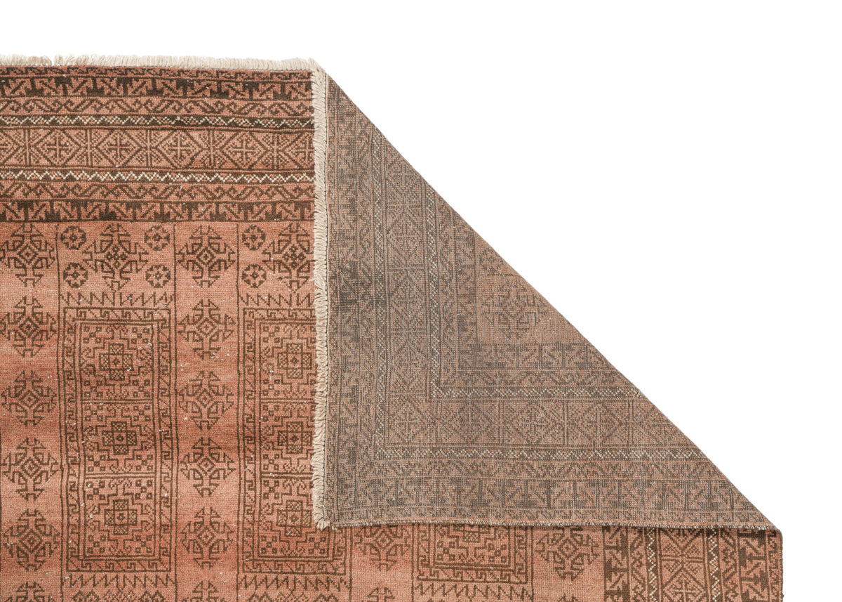 Vintage Turkmen Rug 9'8" x 6'10"