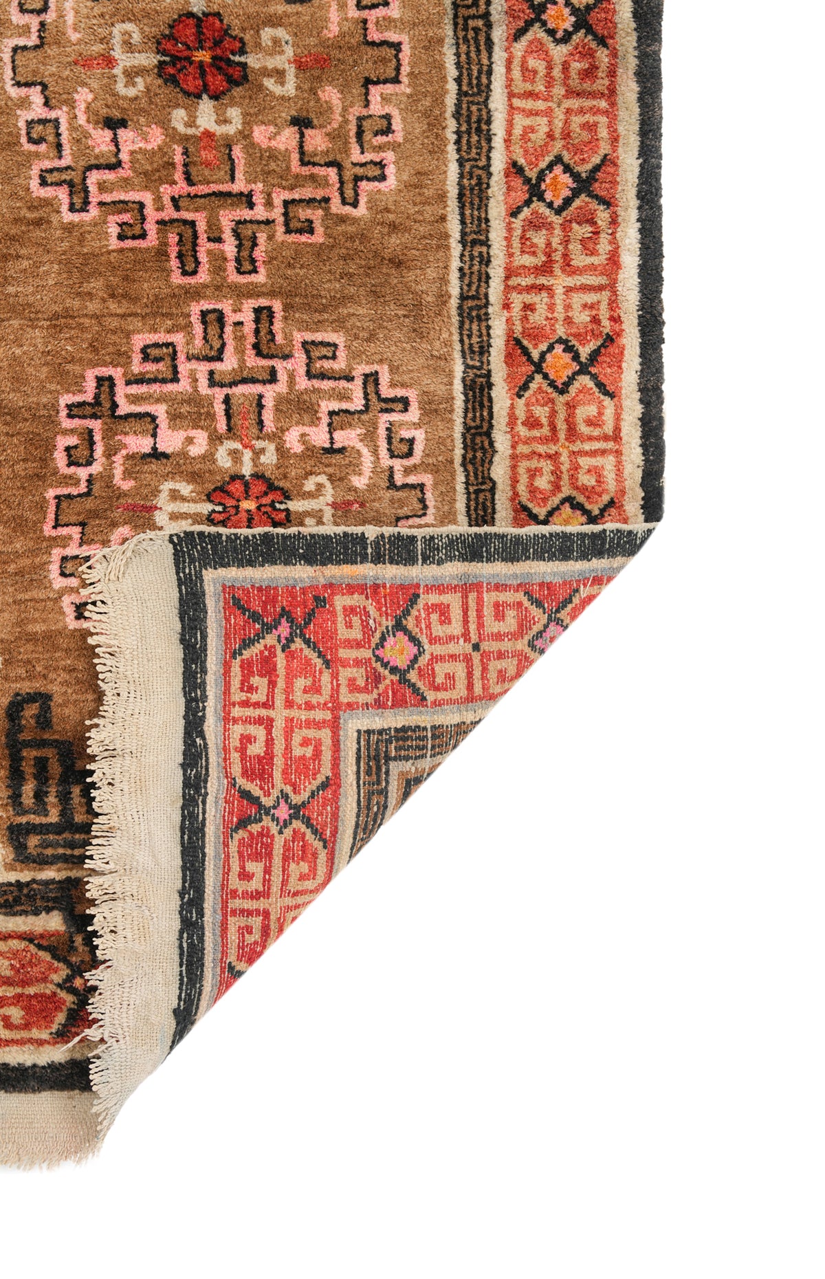 Vintage Tibetan Rug 4'7" x 2'6"