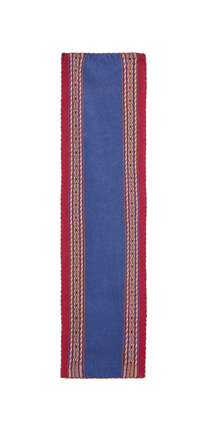 Vintage Peruvian Table Runner Textile 5' x 1'3"