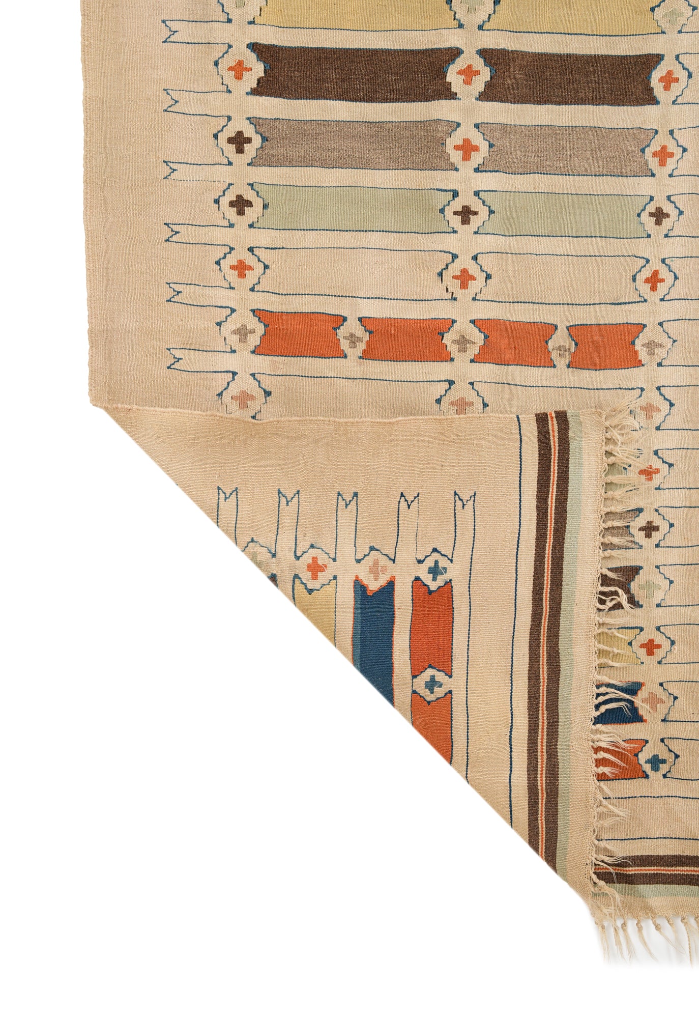 Vintage Turkish decorative Kilim 5'7" x 3'5"