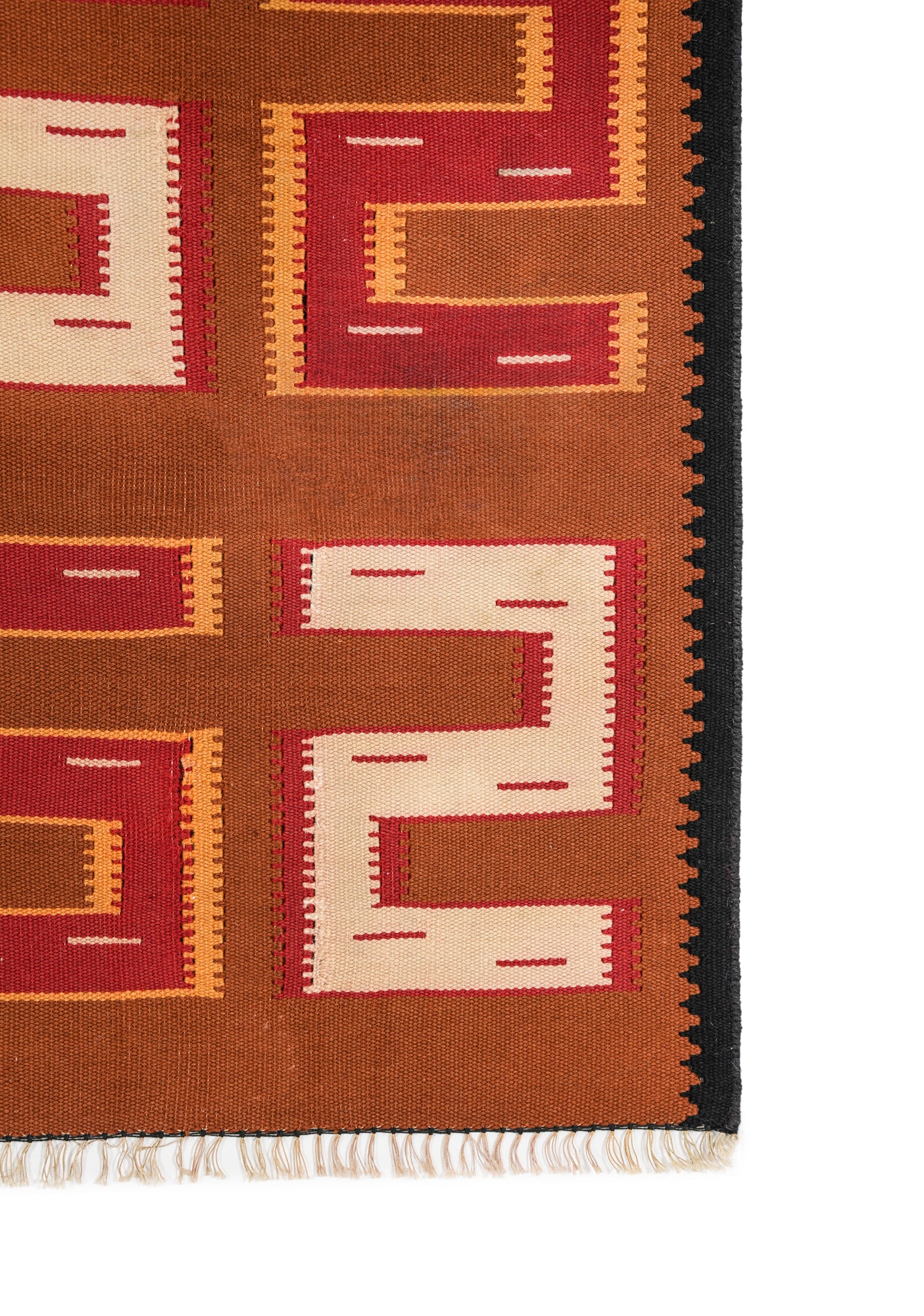 Vintage Scandanvian Kilim 4' x 2'1"