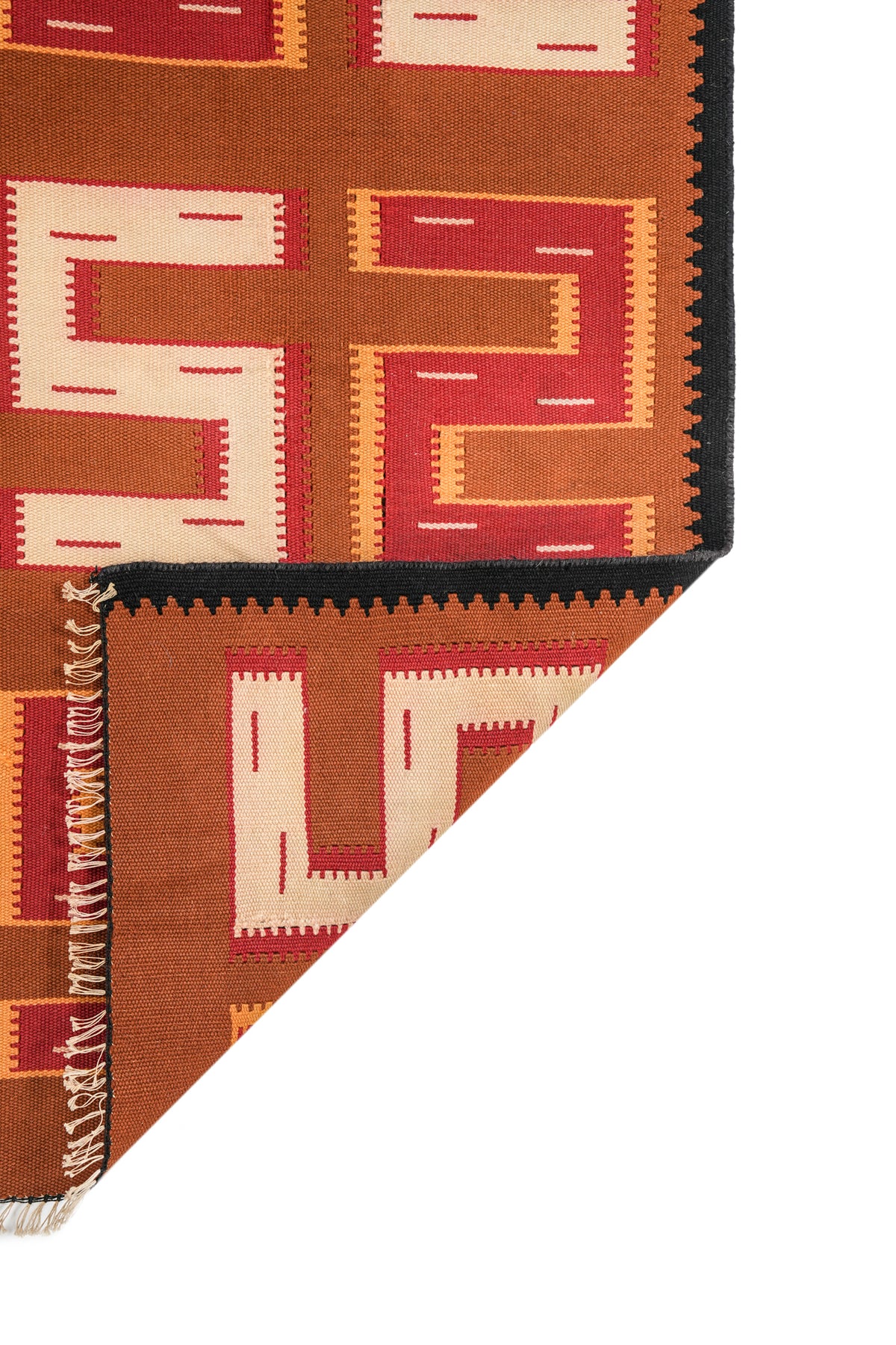 Vintage Scandanvian Kilim 4' x 2'1"