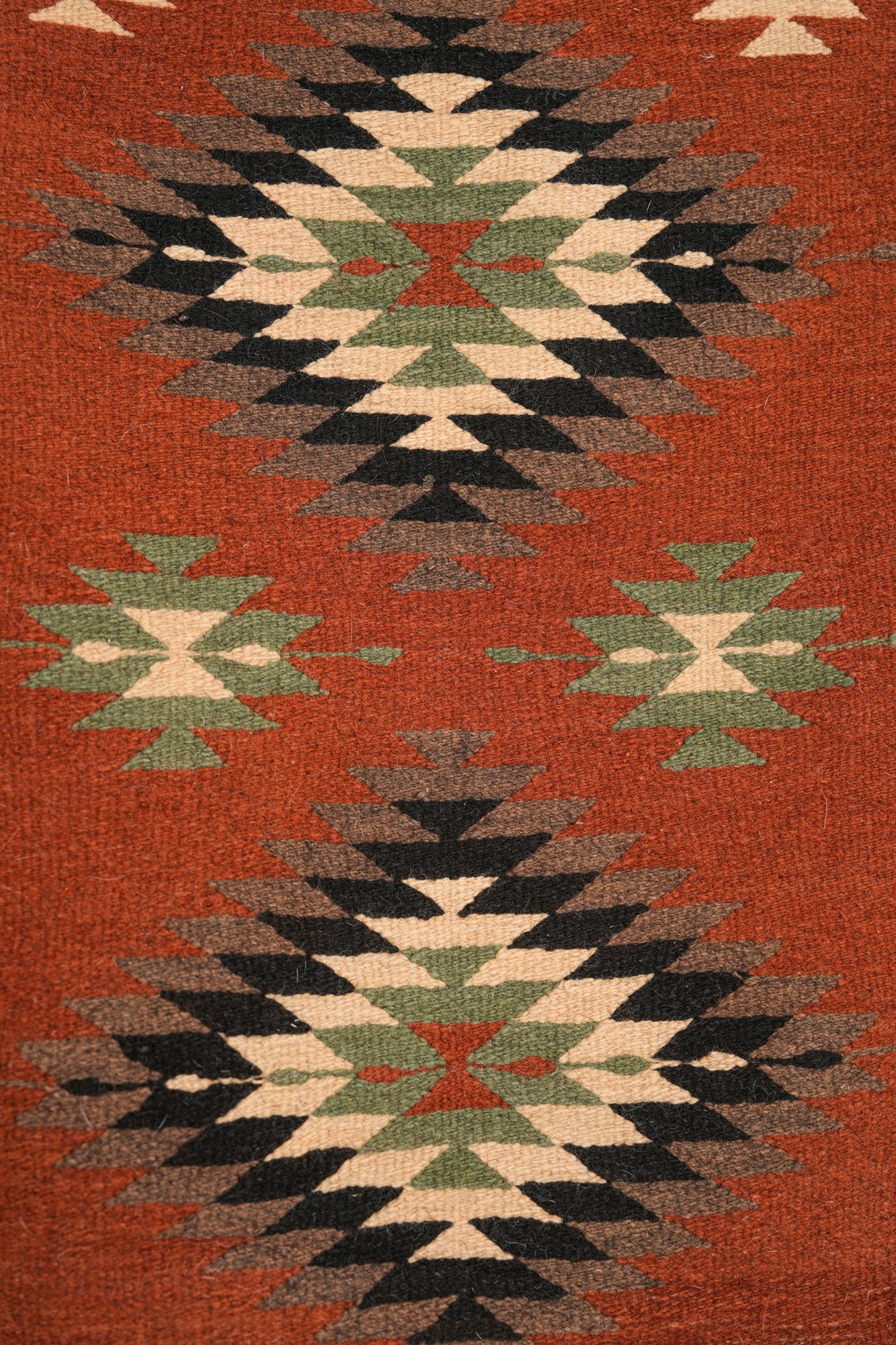 Vintage Mexican Zapotec Kilim 5' x 2'5"