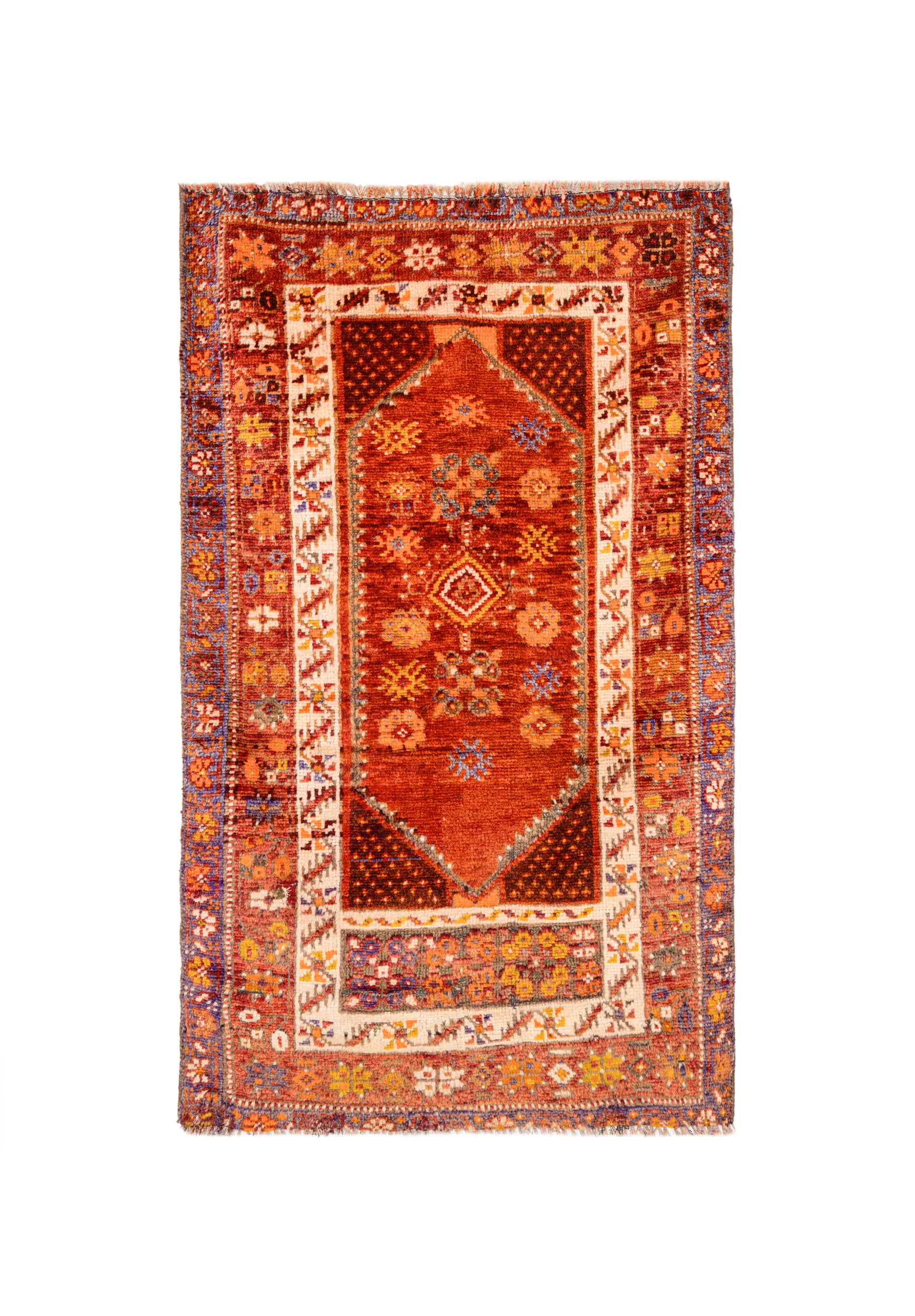 Antique Turkish Rug 4'4" x 2'7"