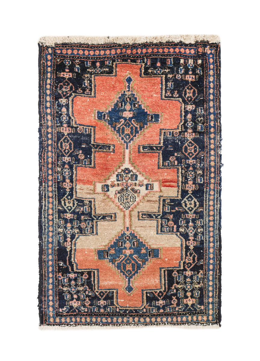 vintage hand knotted Woolen Rug