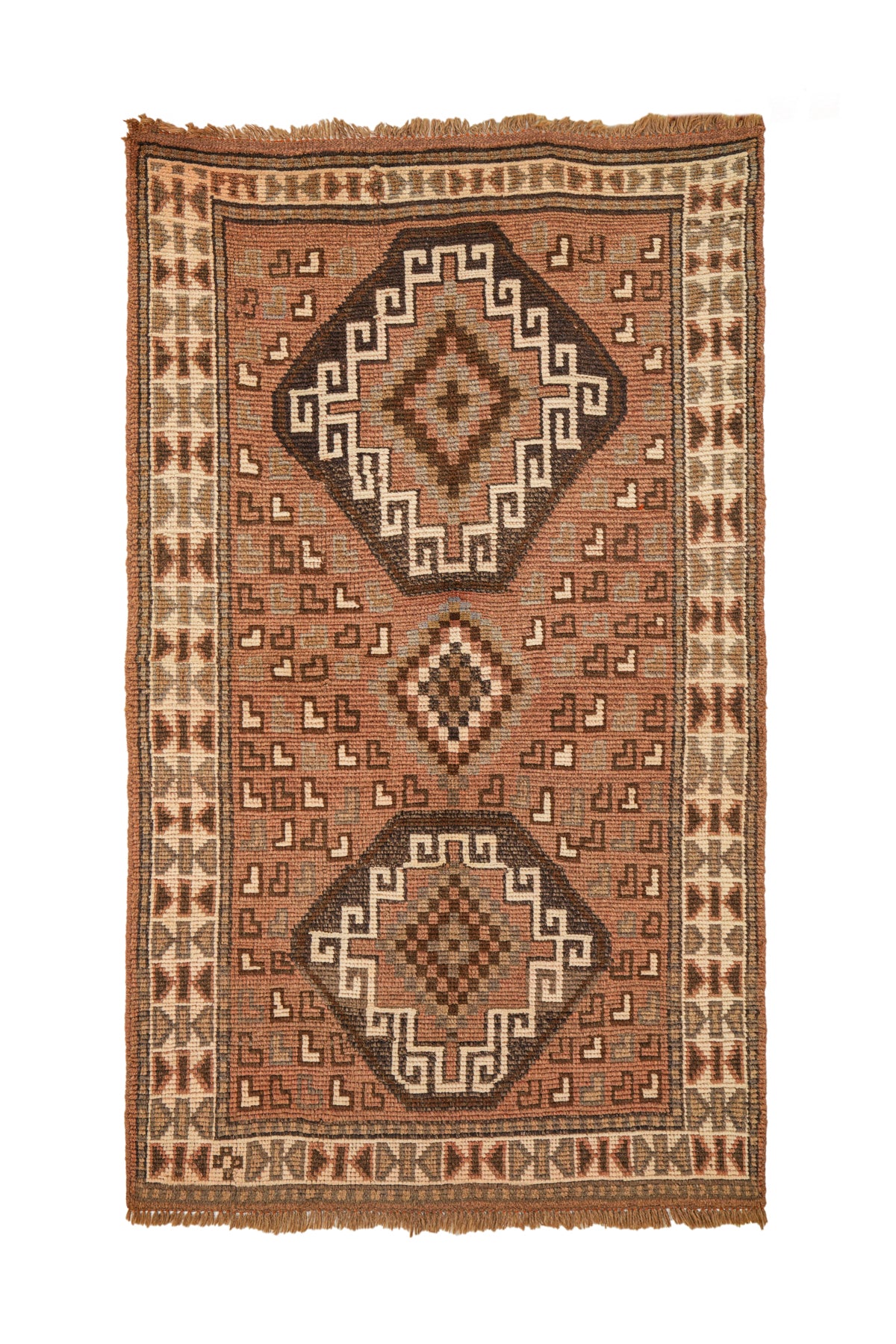 vintage tribal rug hand knotted carpet