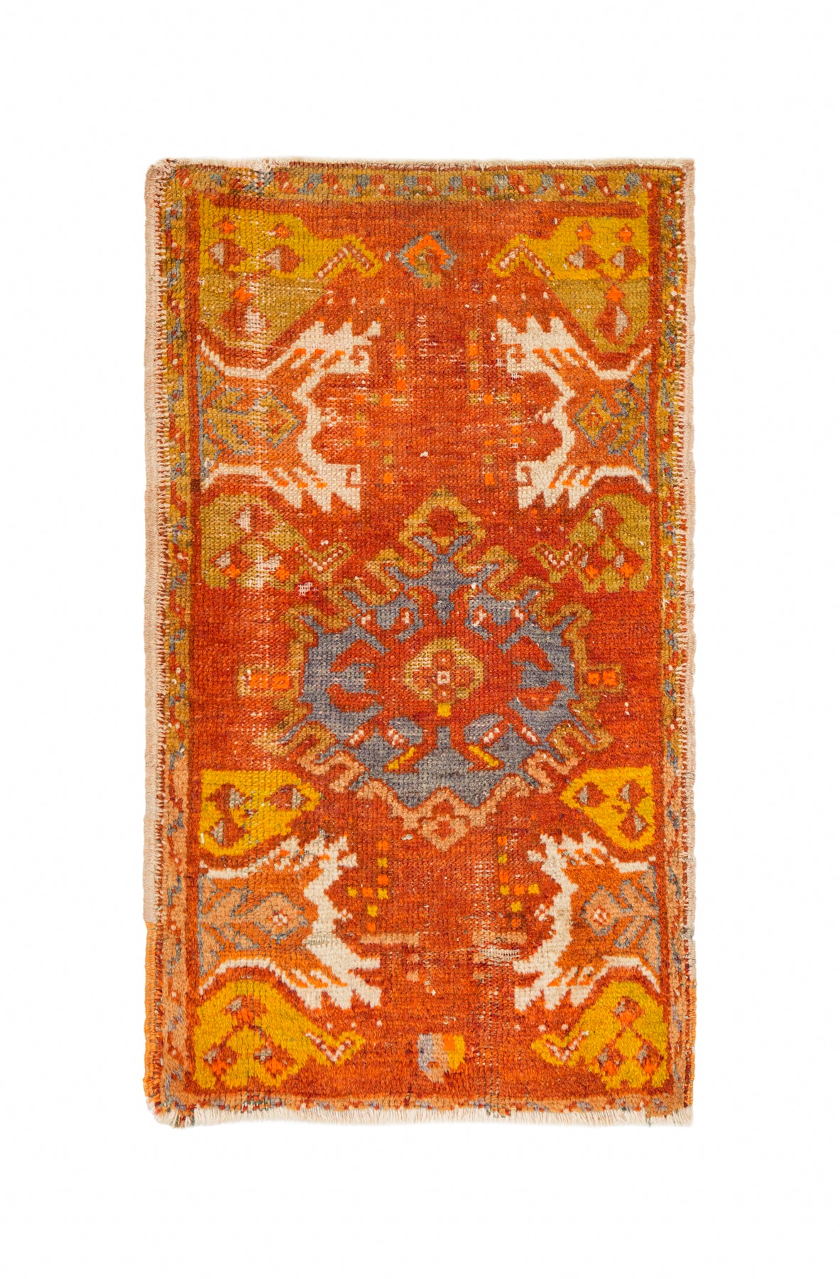 vintage wool rug hand knotted carpet